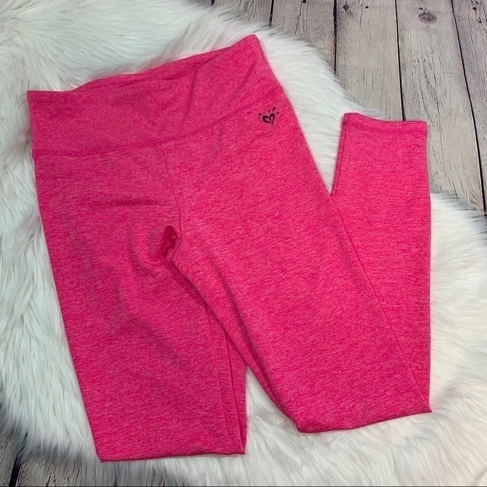 Justice Bright Pink Athletic Legging size 12